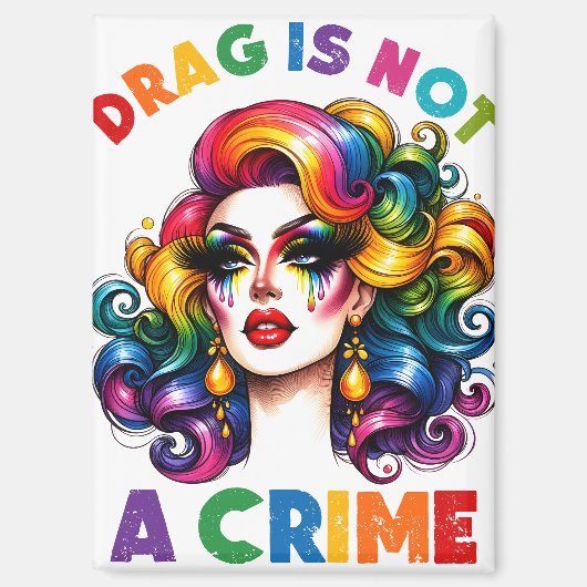 ドラッグは犯罪ではない マグネット (正面)