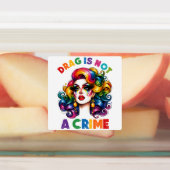 ドラッグは犯罪ではない ラベル (貼付)