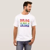 ドラッグは犯罪ではない#2 Tシャツ (正面フル)