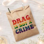 ドラッグは犯罪に有利なバッグではない フェイバーバッグ (クリップ留めされた状態)