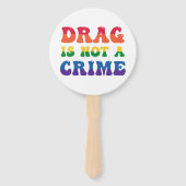 ドラッグは犯罪ファンではない ハンドファン (裏面)