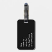 ドラッグは犯罪荷札ではない ラゲッジタグ (裏面縦)