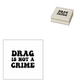 ドラッグは犯罪証拠ではない ラバースタンプ (押印)