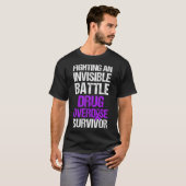 ドラッグオーバードーズ啓発戦士サバイバー43 Tシャツ (正面フル)