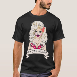 ドラッグクイーンオーハニーyesプレミアム tシャツ