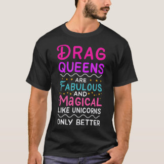 ドラッグクイーンギフトドラッグパフォーマードラッグクイーンコム Tシャツ