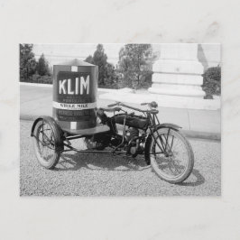 ドラッグストアバイク ポストカード