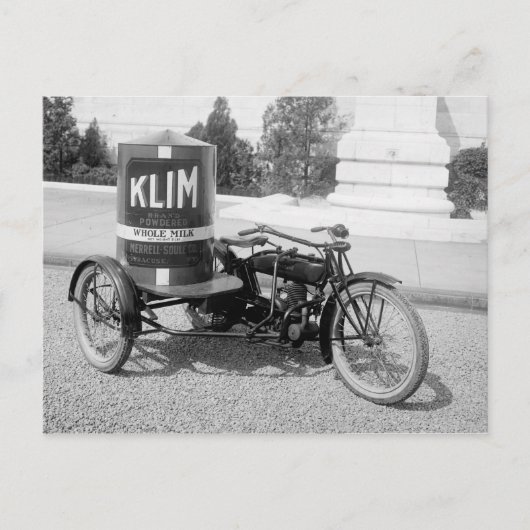 ドラッグストアバイク ポストカード (正面)