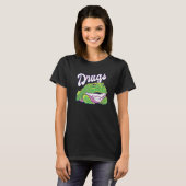ドラッグフロッグ カエル Tシャツ (正面フル)