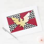 ドラッグプライドフラグ 長方形シール (封筒)