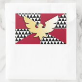 ドラッグプライドフラグ 長方形シール (バッグ)