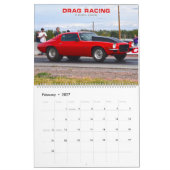 ドラッグレーシングカレンダー カレンダー (2月 2027)