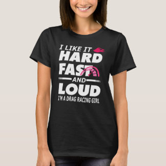 ドラッグレーシングガール Tシャツ