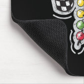 ドラッグレーシングクリスマスツリーライトドラッグレーシングT Sh マウスパッド (コーナー)