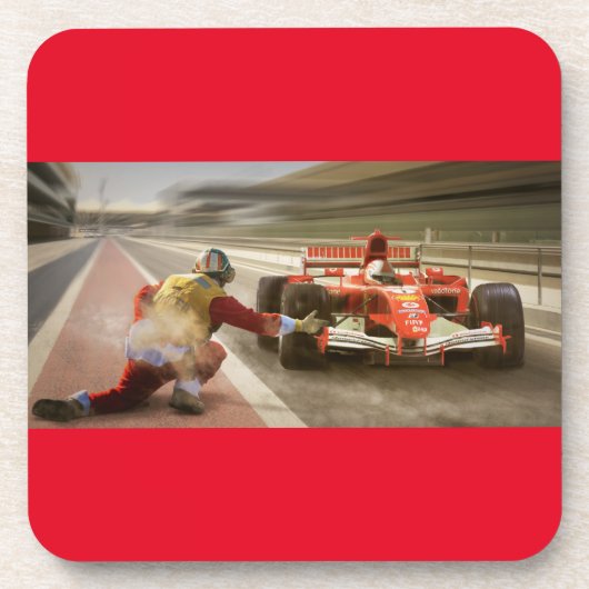 ドラッグレーシングコースター。6組。 コースター (正面)