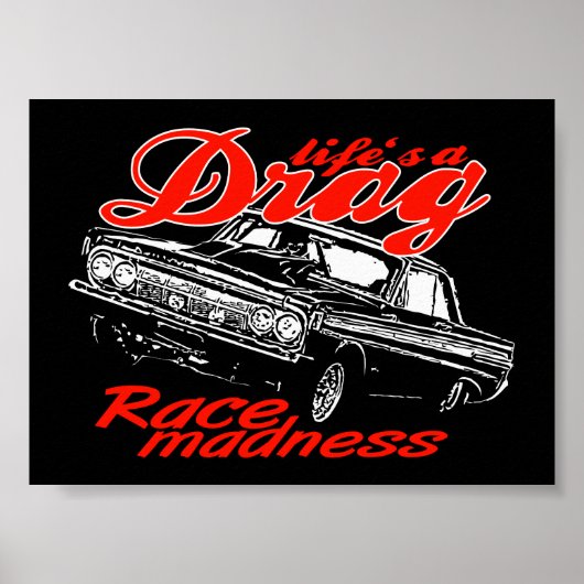 ドラッグレーシングチーム ポスター (正面)