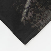 ドラッグレースのドラゴンと月のファンタジーアートワーク フリースブランケット (角)