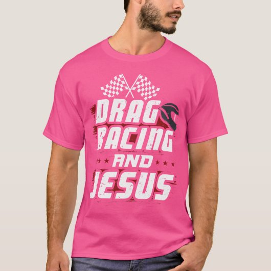 ドラッグレース&イエス Tシャツ (正面)