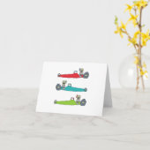 ドラッグレース カード (黄色い花)