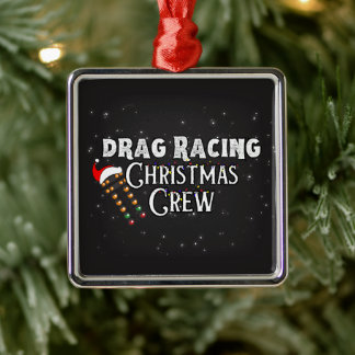 ドラッグレース クリスマスクルー クリスマスツリー メタルオーナメント