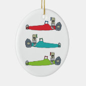 ドラッグレース セラミックオーナメント (右)