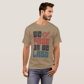 ドラッグレース レースカー 速く走れ それとも面白く Tシャツ (正面フル)