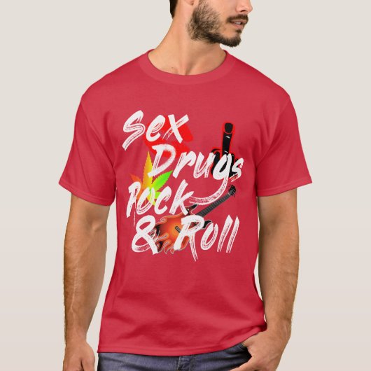 ドラッグロックンロール少年 Tシャツ (正面)