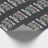 ドラッグ整備士パパドラグスターダディレーサー ラッピングペーパー (角)