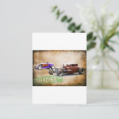 ドラッグ競争 ポストカード (スタンド正面)