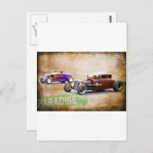 ドラッグ競争 ポストカード (正面/裏面)