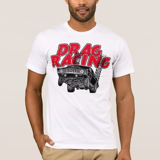 ドラッグ競争 Tシャツ (正面)