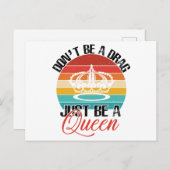 ドラッグ葉書 ポストカード (正面/裏面)