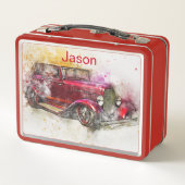 ドラッグ車 メタルランチボックス (裏面)