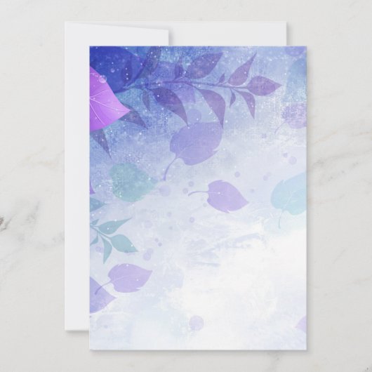 ドラッグ＆ドロップで理想のアナウンスメントをデザイン 招待状 (正面)