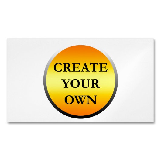 ドラッグ&ドロップカスタムロゴはこちら マグネット名刺 (正面)