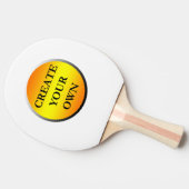 ドラッグ&ドロップカスタムロゴはこちら 卓球ラケット (横)