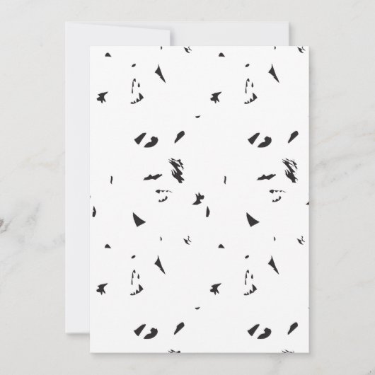 ドラッグ&ドロップクラフト特別な機会カード 招待状 (正面)