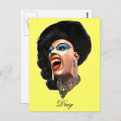 ドラッグ ポストカード (正面/裏面)