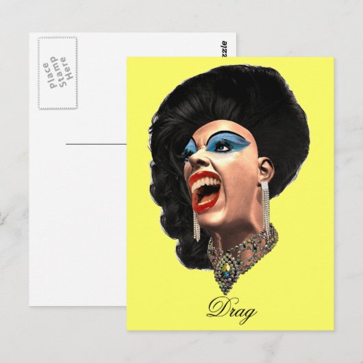 ドラッグ ポストカード (正面/裏面)