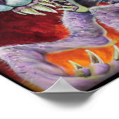 ドラッグBunny – カラープリント ポスター (角)