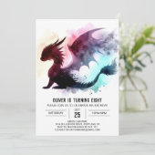 ドラッスタイリッシュグ誕生日の子ども 招待状 (スタンド正面)