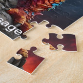 ドラッフレンドリーグ子供へ ジグソーパズル (側面)