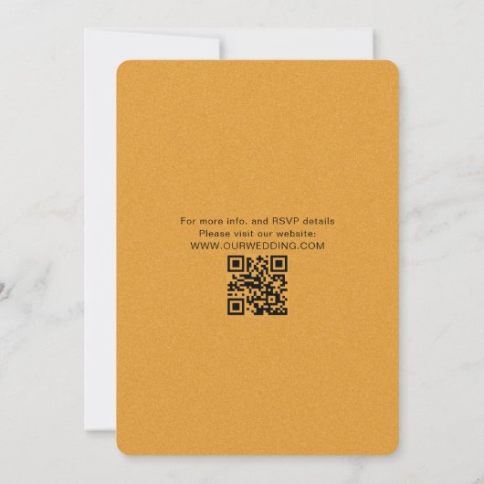 ドラッモダングフェニックス中国の結婚式招待状 招待状 (裏面)