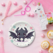 ドラッモダングベビーシャワー ペーパープレート (パーティー)