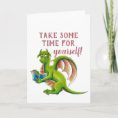 ドラッユーモアのあるググリーティングカード カード (正面)