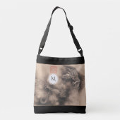 ドラッ中国のグイヤー誕生日絵を描ズモノグラムバッグ クロスボディバッグ (裏面)