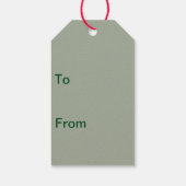 ドラッ中国のグギフトラベル ギフトタグ (裏面)