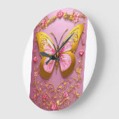 ドラッ中国のグショーツはっきりした-スタイリッシュ、快適 ラージ壁時計 (傾斜)