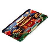 ドラッ中国のグニューイヤー2024テンプルフレックスM マグネット (左側)