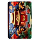 ドラッ中国のグニューイヤー2024テンプルフレックスM マグネット (縦)